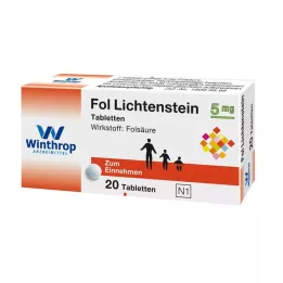FOL Lichtenstein 5 mg-os tabletta, 20 db