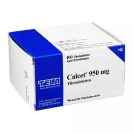 CALCET 950 mg filmtabletta, 100 db