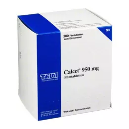 Calcet 950 mg filmtabletta, 200 db