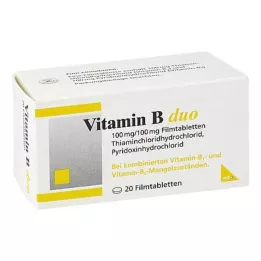 VITAMIN B DUO Filmtabletta, 20 db