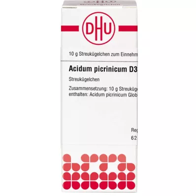 ACIDUM PICRINICUM D 30 gömböcskék, 10 g
