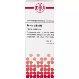 BETULA ALBA D 1 hígítás, 50 ml