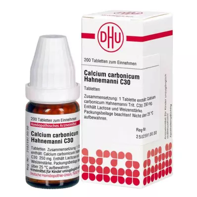 Calcium Carbonicum C30 tabletta Hahnemanni (200 db)