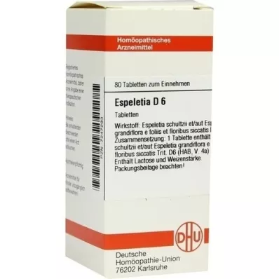 ESPELETIA D 6 tabletta, 80 db