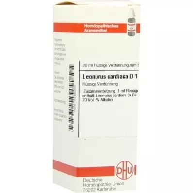 LEONURUS CARDIACA D 1 Hígítás, 20 ml