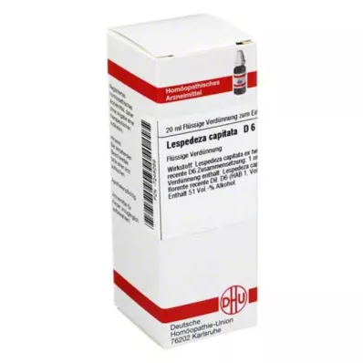 DHU Lespedeza capitata D 6 Hígítás, 20 ml DHU Lespedeza capitata D 6 Hígítás, 20 ml