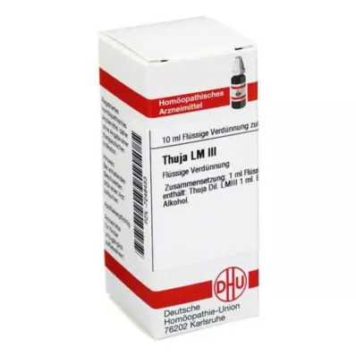 THUJA LM III Hígítás, 10 ml THUJA LM III Hígítás, 10 ml