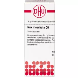 NUX MOSCHATA C 6 golyócskák, 10 g