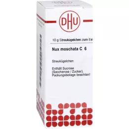 NUX MOSCHATA C 6 golyócskák, 10 g
