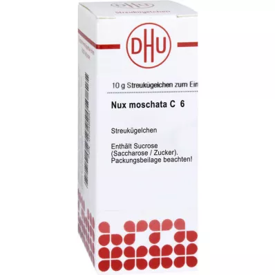 NUX MOSCHATA C 6 golyócskák, 10 g