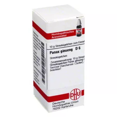 PANAX GINSENG D 6 gömböcske, 10 g