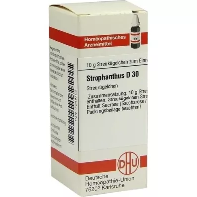 STROPHANTHUS D 30 gömböcskék, 10 g