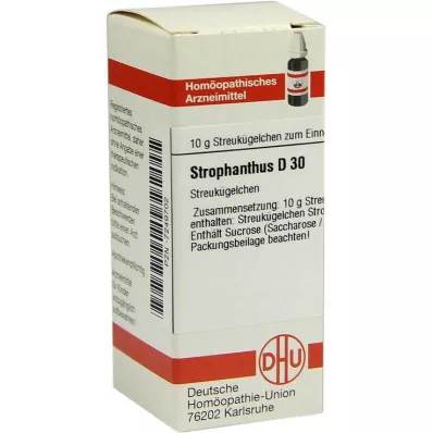 STROPHANTHUS D 30 gömböcskék, 10 g
