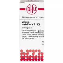 ZINCUM METALLICUM C 1000 golyó, 10 g