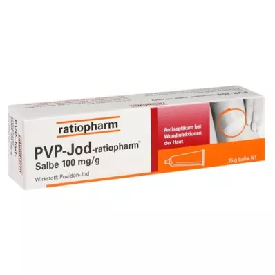 PVP-JOD-ratiopharm kenőcs, 25 g