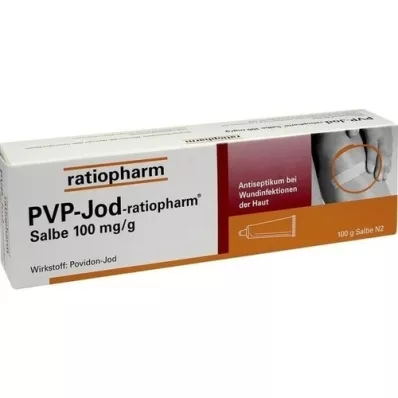 PVP-JOD-ratiopharm kenőcs, 100 g