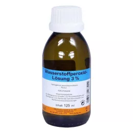 WASSERSTOFFPEROXID 3%-os ph.eur. oldat, 125 ml
