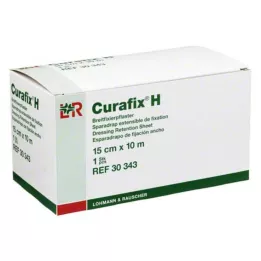 CURAFIX H Rögzítő gipsz 15 cmx10 m, 1 db