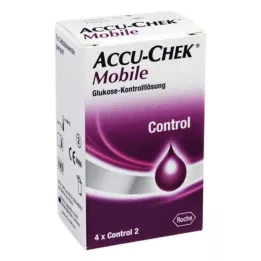 ACCU-CHEK Mobil ellenőrző oldat 4 eldobható applikátor, 1X4 db