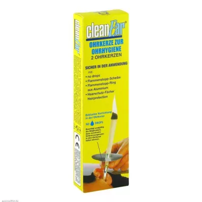 Fülgyertya Cleanear, 2 db