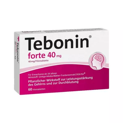 Tebonin® forte 40 mg filmtabletta, 60 db