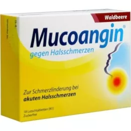 MUCOANGIN 20 mg-os vadbogyós cukortabletták, 18 db
