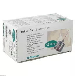 OMNICAN finom Pen kanül 0,33x12 mm, 100 db