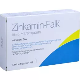 ZINKAMIN Falk 15 mg kemény kapszula, 100 db