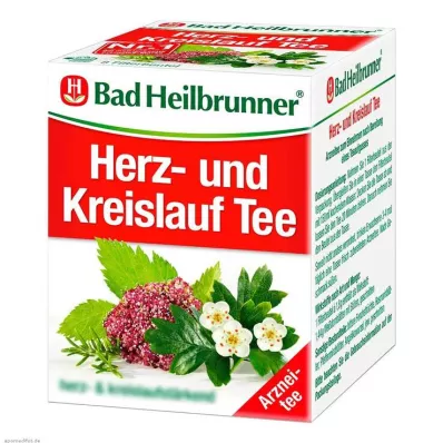 Bad Heilbrunner Tea Heart Circulation N filtertasak, 8X1,5 g Bad Heilbrunner Tea Heart Circulation N filtertasak, 8X1,5 g