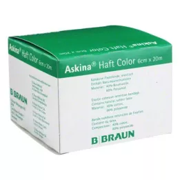 ASKINA Ragtapasz szín 6 cmx20 m sárga, 1 db