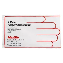 HANDSCHUHE 9-es pamut méret, 2 db