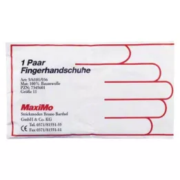 HANDSCHUHE 11-es pamut méret, 2 db