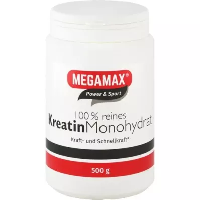 KREATIN MONOHYDRAT 100% Megamax por, 500 g