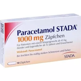 PARACETAMOL STADA 1000 mg-os kúp, 10 db