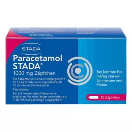 PARACETAMOL STADA 1000 mg-os kúp, 10 db