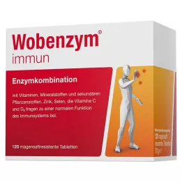 WOBENZYM immunerősítő bélsavmentes tabletta, 120 db