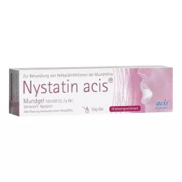 NYSTATIN acis szájzselé, 25 g