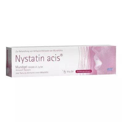 Nystatin acis orális gél, 50 g