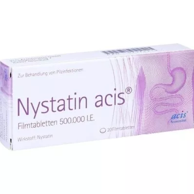 NYSTATIN acis filmtabletta, 20 db