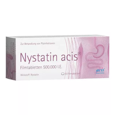 NYSTATIN acis filmtabletta, 50 db