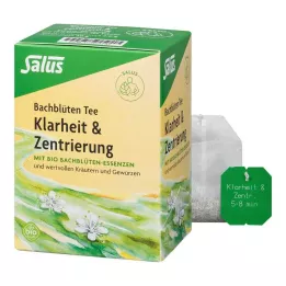 BACHBLÜTEN TEE Tisztaság &amp; Centrálás Bio Salus, 15 db