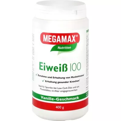 EIWEISS 100 Vanília Megamax por, 400 g