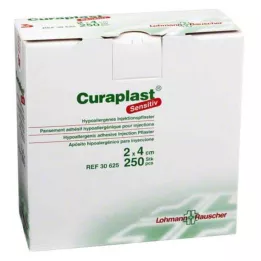 CURAPLAST Érzékeny injekciós gipsz 2x4 cm, 250 db