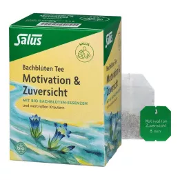 BACHBLÜTEN TEE Motiváció &amp; Bizalom Organic Salus, 15 db
