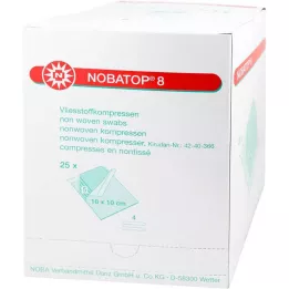 NOBATOP 8 kompressz 10x10 cm steril, 25X5 db