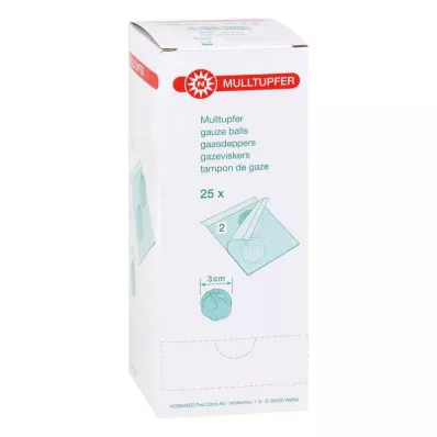 Szilva nagyságú géztampon, steril (25x2 db)