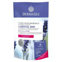 DERMASEL Holt-tengeri fürdősó+Lavendula SPA, 1 p