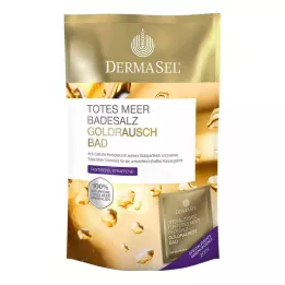 DERMASEL Holt-tengeri fürdősó+arany EXKLUZÍV, 1 P
