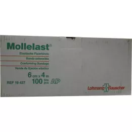 MOLLELAST Kötés 6 cmx4 m fehér laza, 100 db