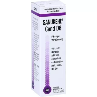 SANUKEHL Cand D 6 csepp, 10 ml